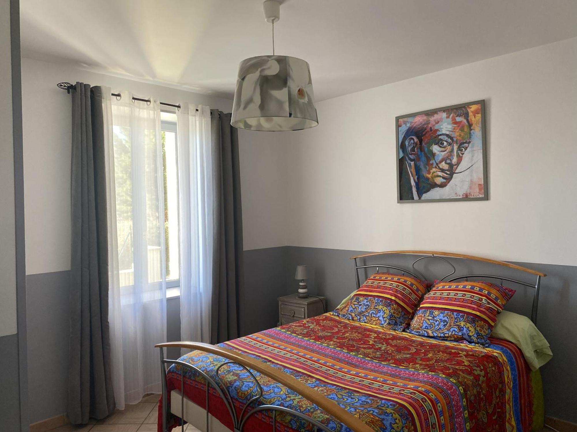 Maison Piscine et Jacuzzi Saint-Germain-des-Fosses Chambre photo